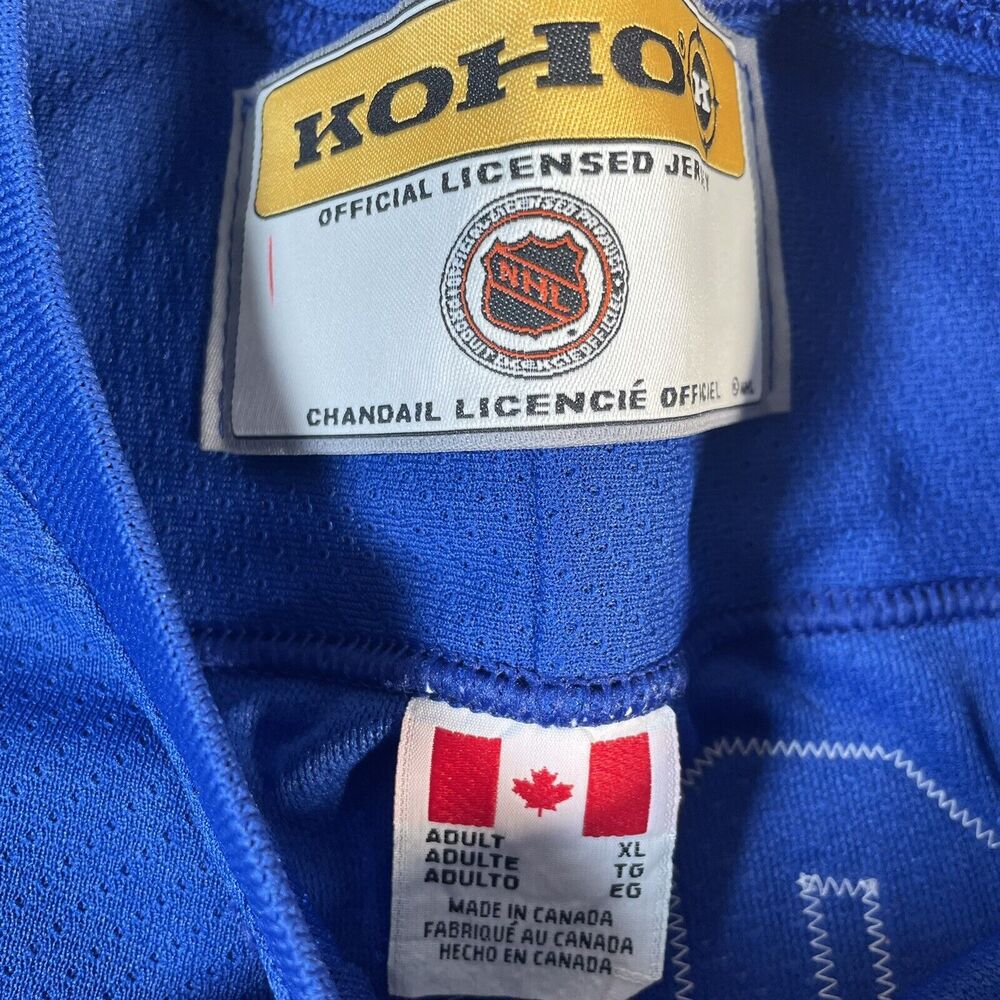 KOHO New York‎ Rangers Bobby Holik Men's Hockey Jersey XL Made In Canada. #16 - Picture 6 of 6
